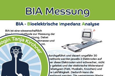 BIA Messung Infoblatt